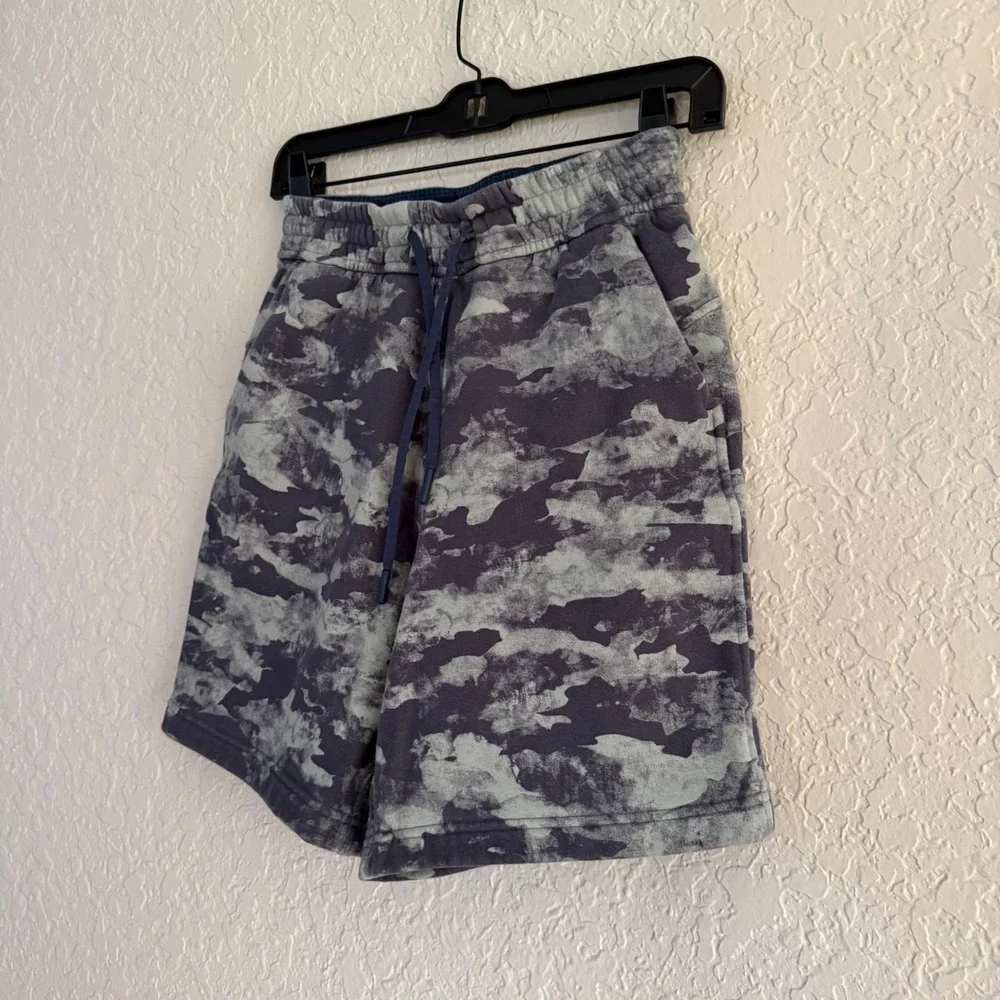 Lululemon Fleece‎ Heritage Camo Wash WP Blue Multi Loungeful High-Rise 7